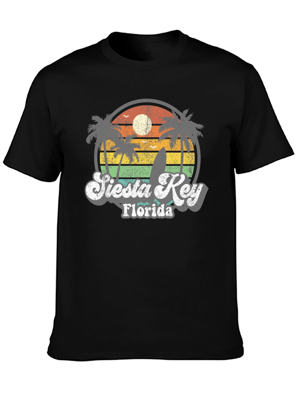Siesta Key Florida Retro T-Shirt