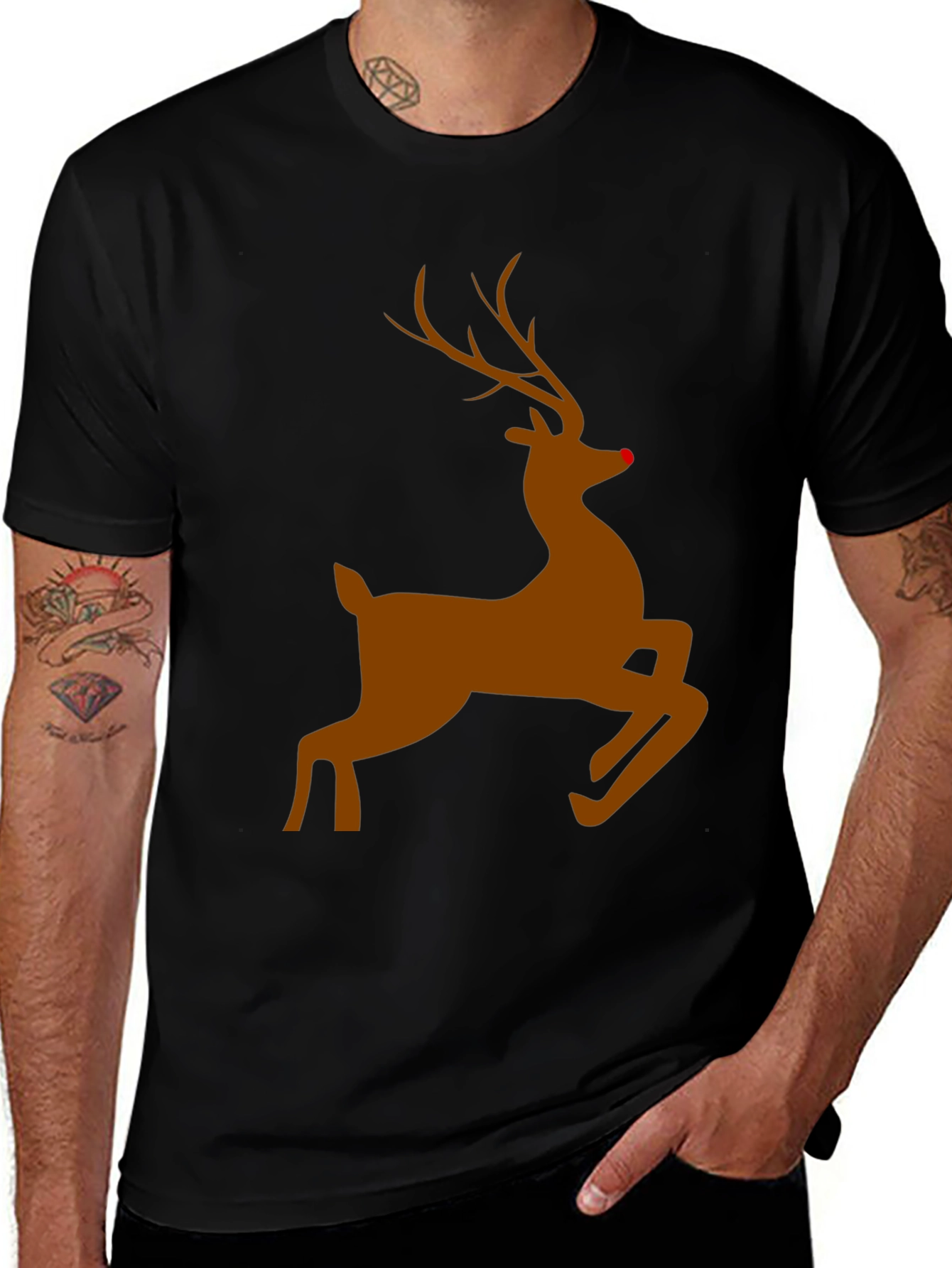 Rudolph Red-Nosed Reindeer Christmas T-Shirt