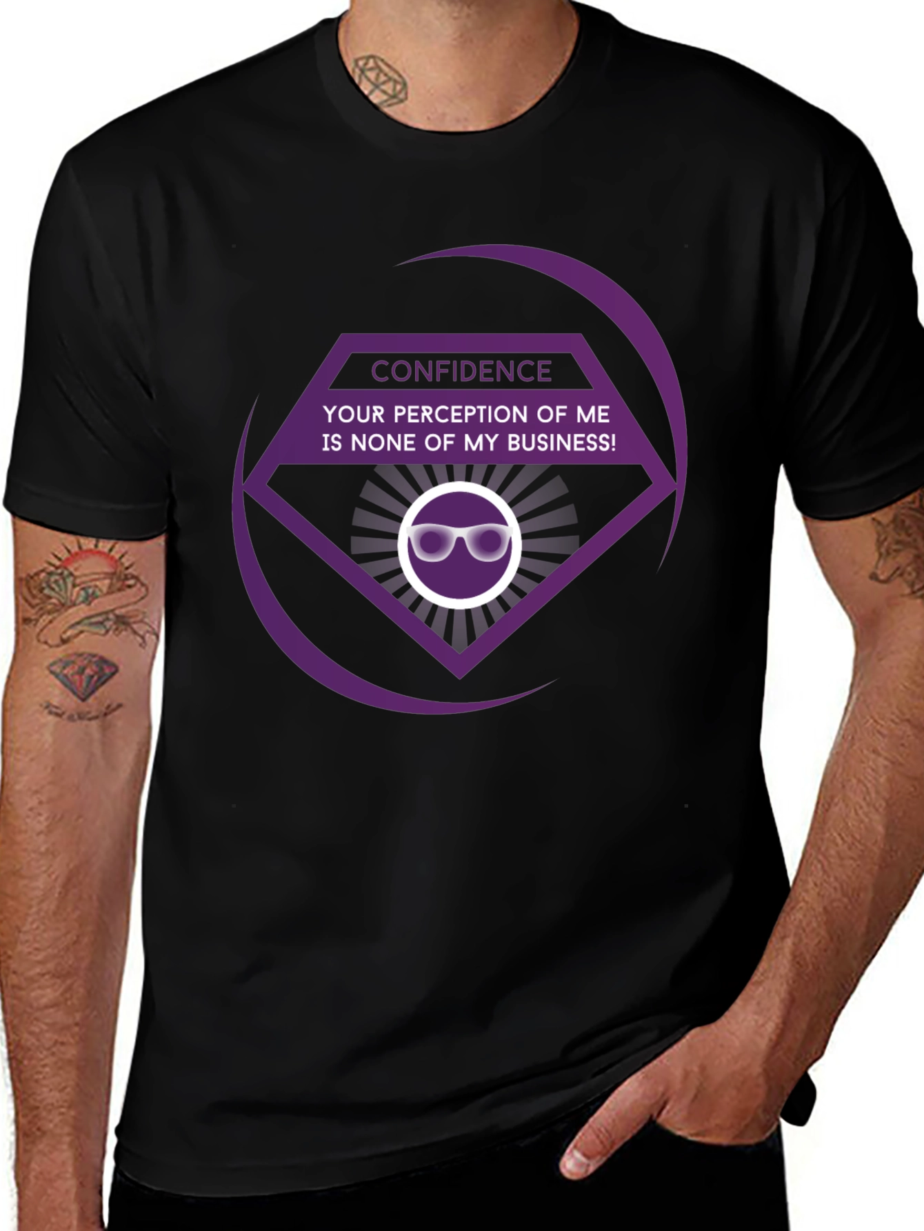 Confidence T-Shirt - None Of My Business