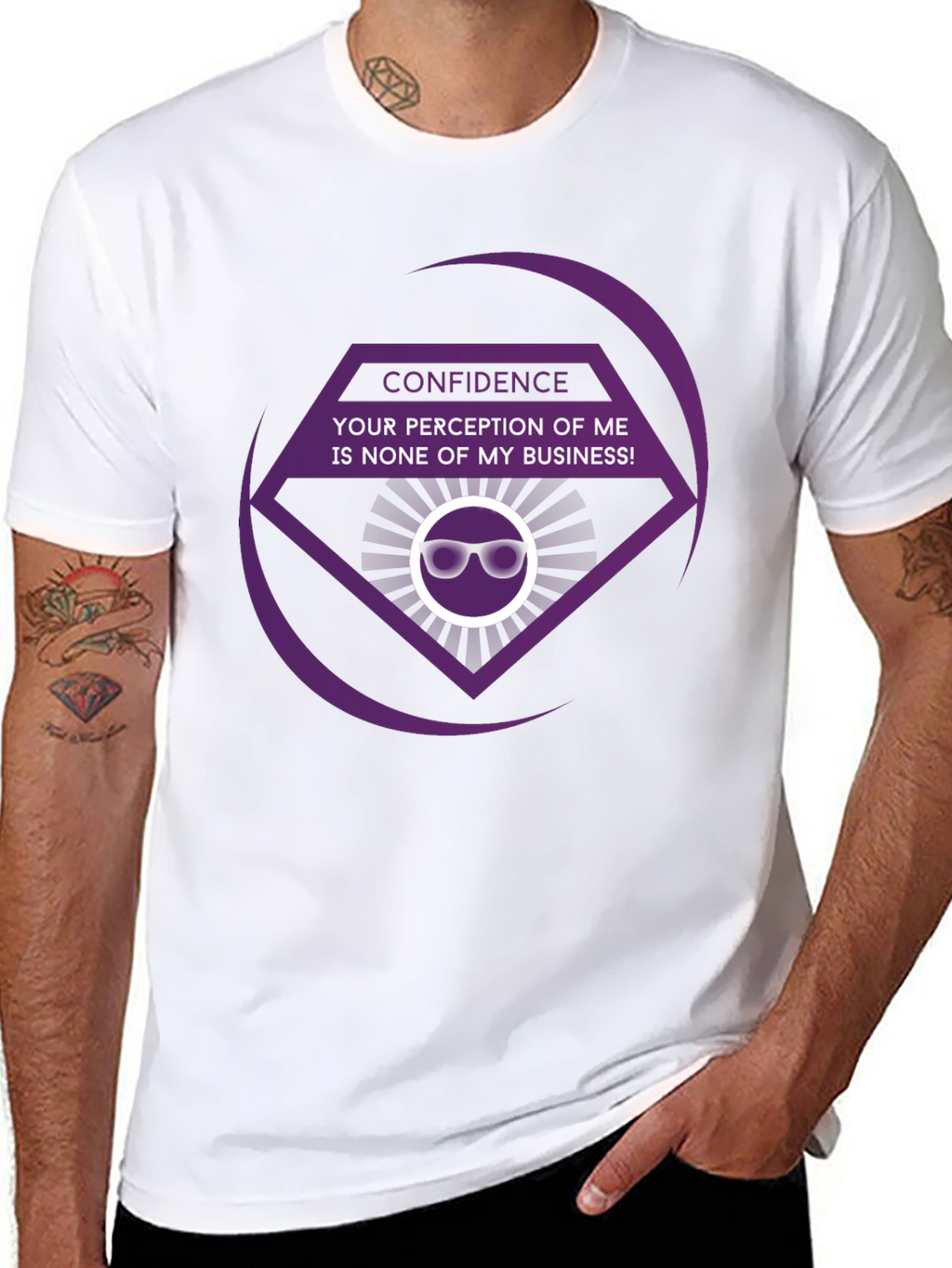 Confidence T-Shirt - None Of My Business