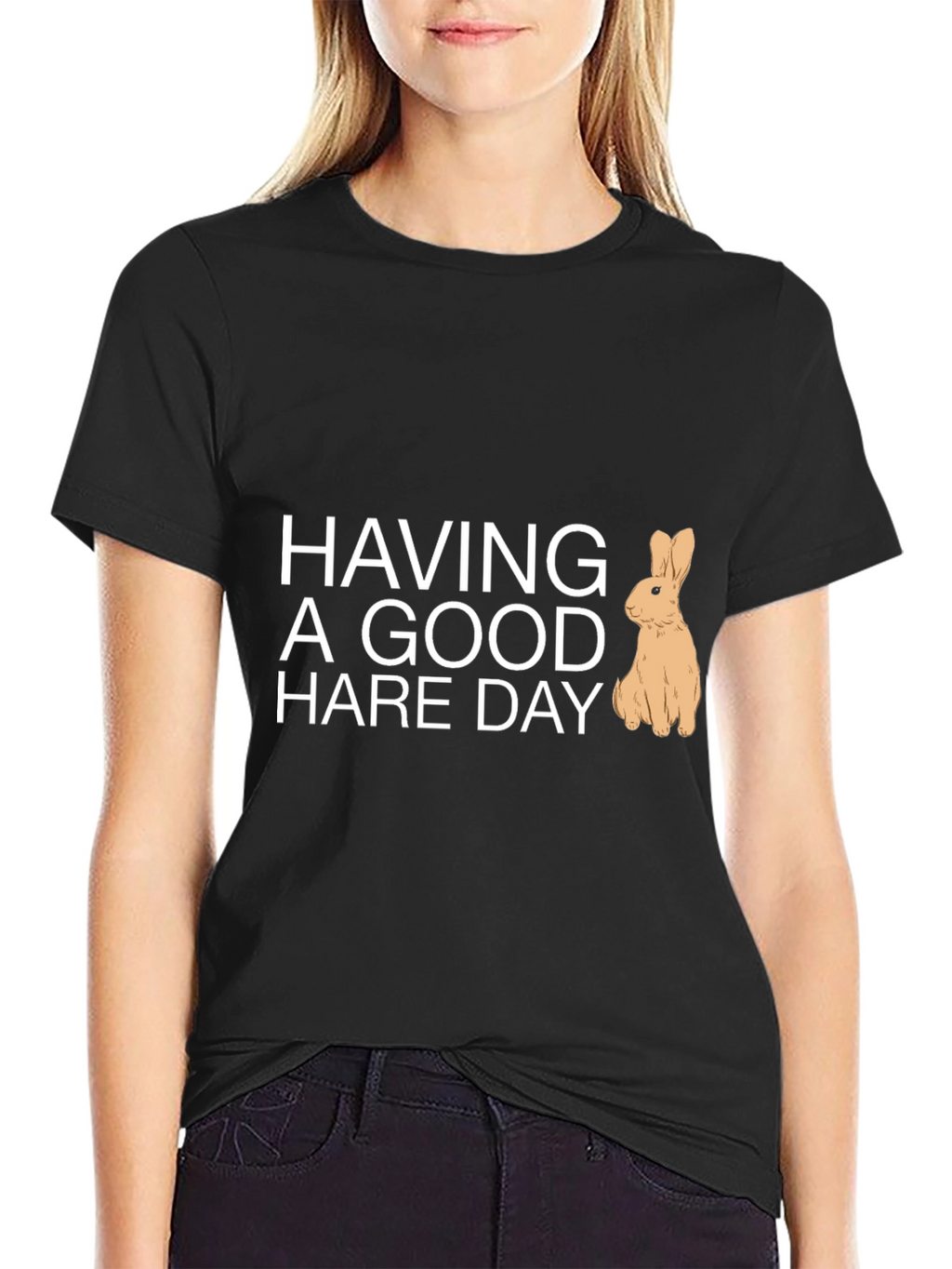 Having a Good Hare Day Graphic Tee