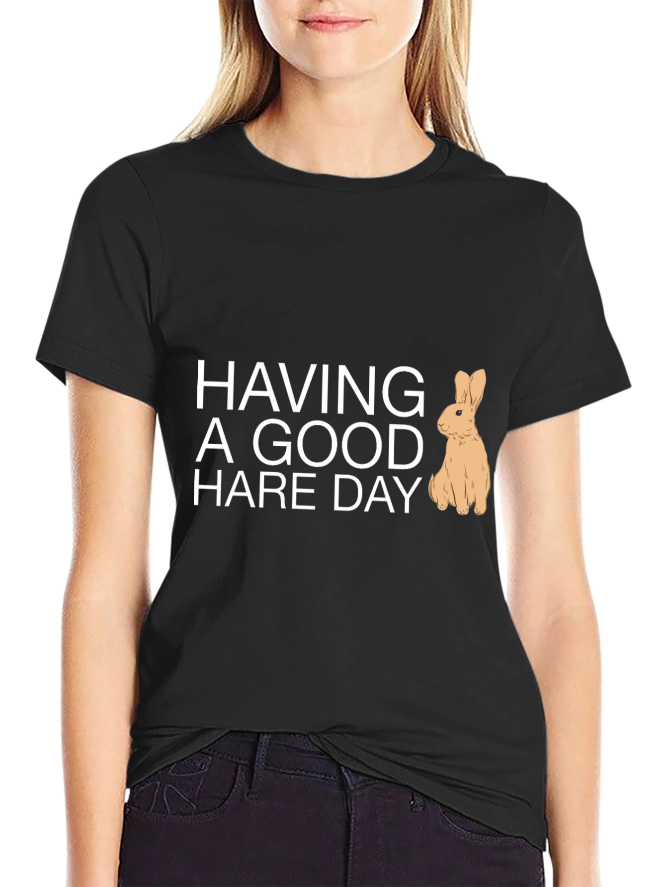 Having a Good Hare Day Graphic Tee
