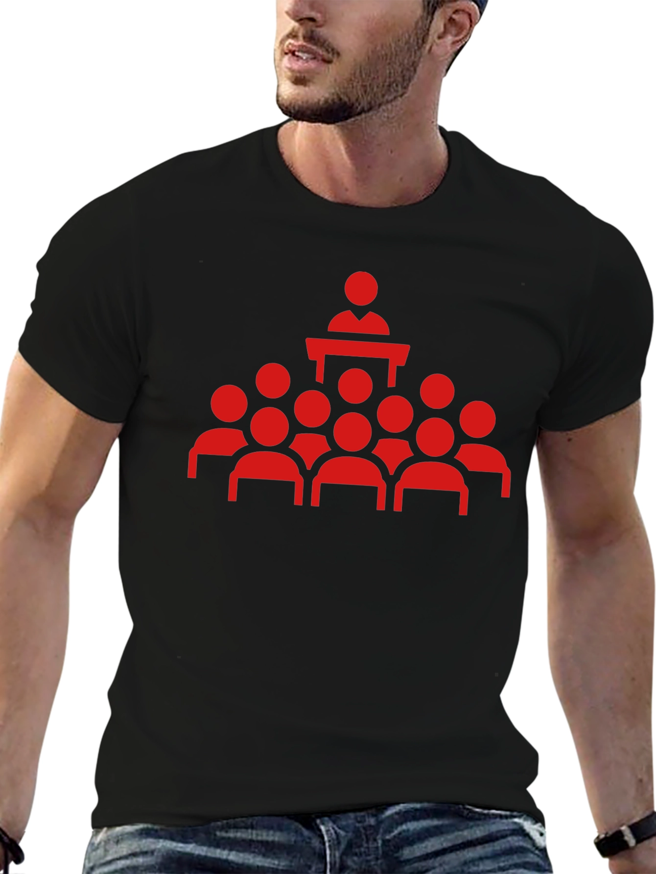 Audience Black T-Shirt