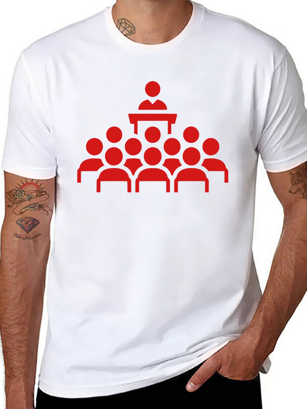 Audience Black T-Shirt