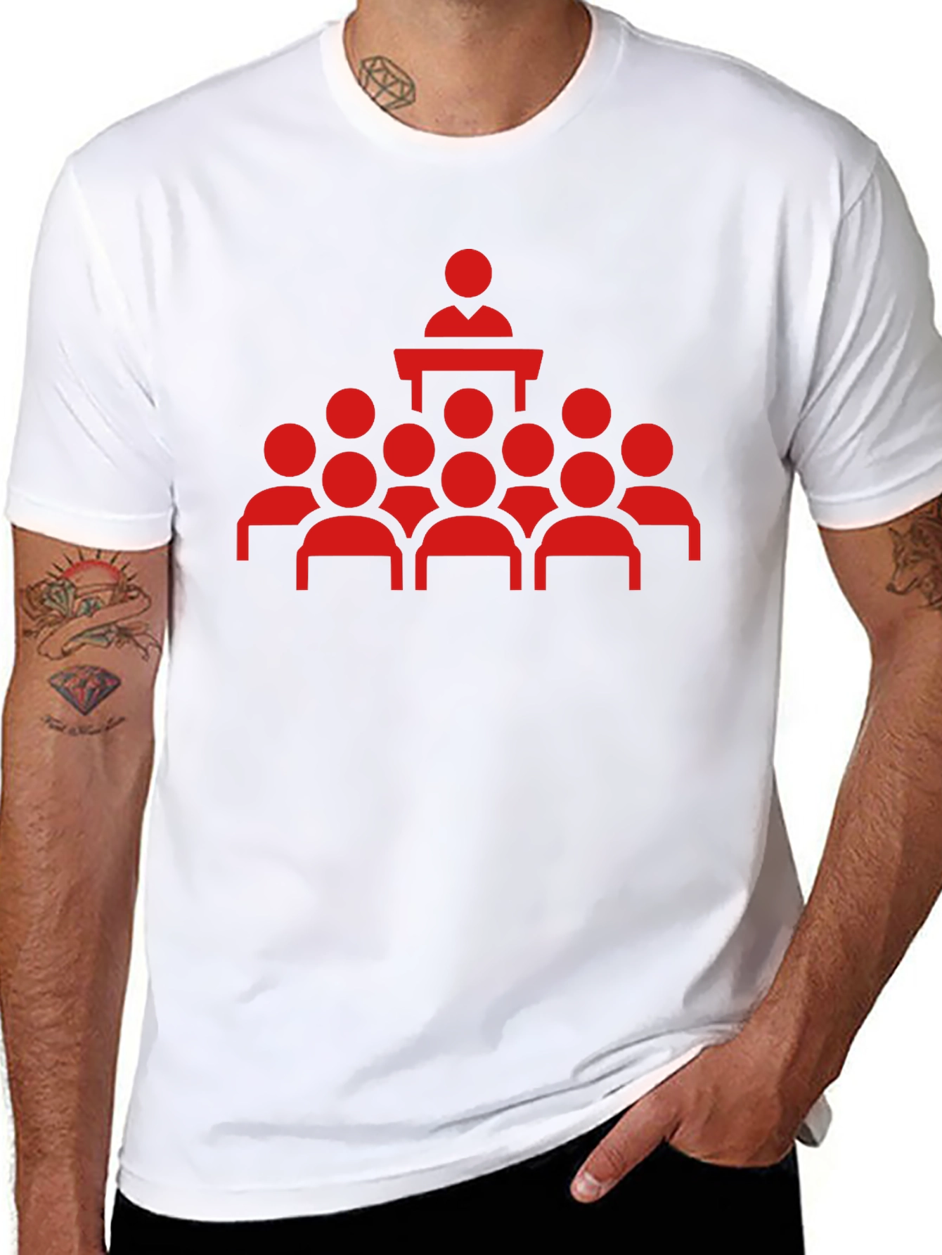 Audience Black T-Shirt