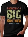 Promoted to Big Brother Est. 2020 T-Shirt