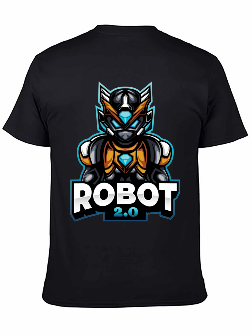 Robot 2.0 Graphic Tee - Cool Sci-Fi Design