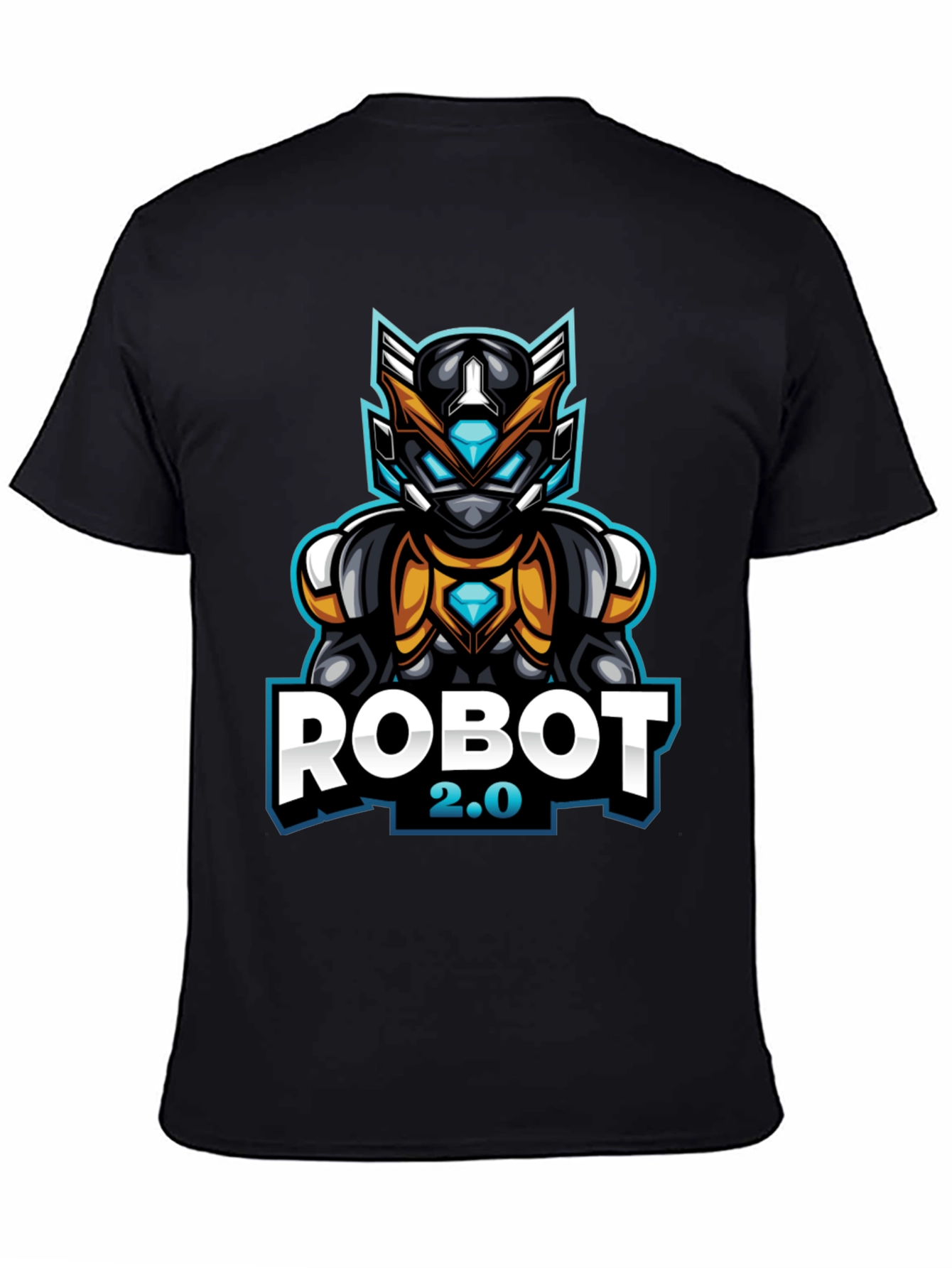 Robot 2.0 Graphic Tee - Cool Sci-Fi Design