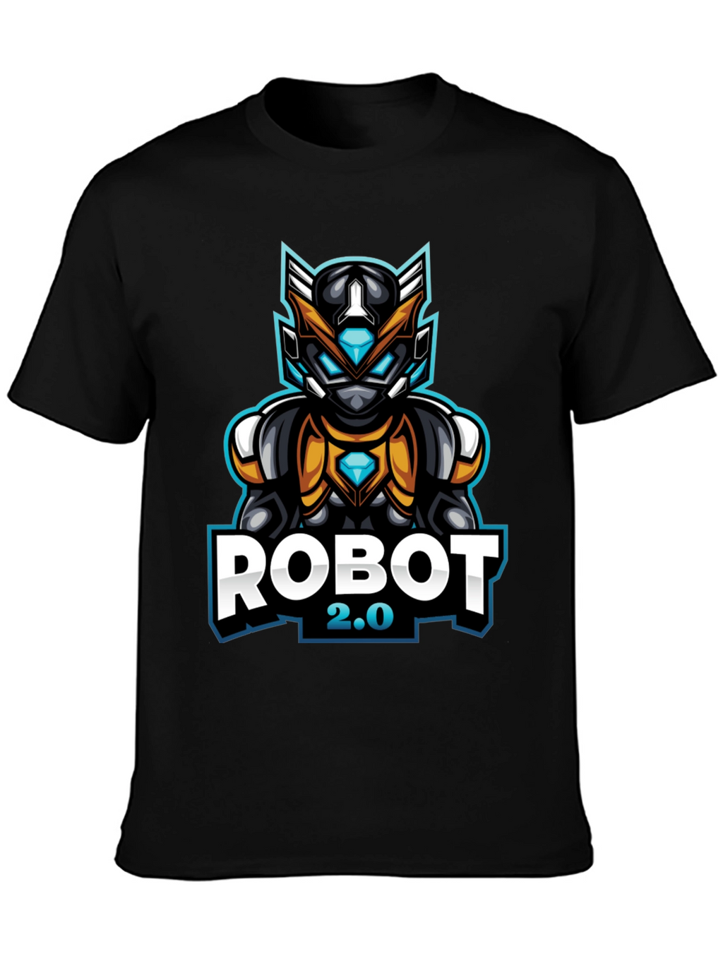 Robot 2.0 Graphic Tee - Cool Sci-Fi Design