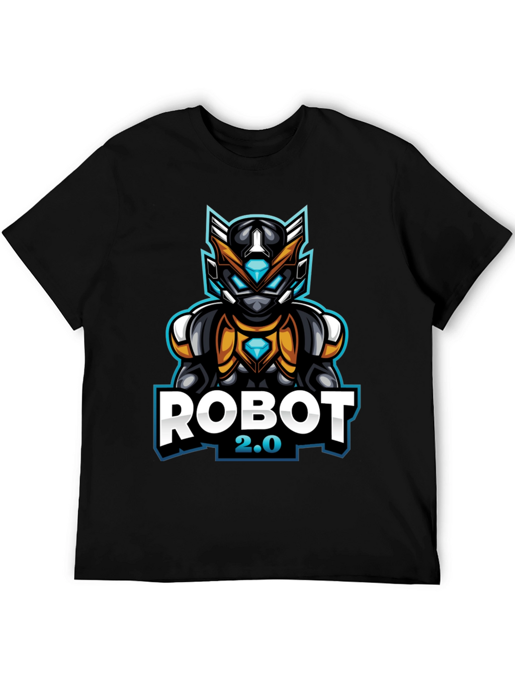 Robot 2.0 Graphic Tee - Cool Sci-Fi Design