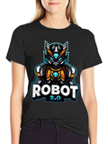 Robot 2.0 Graphic Tee - Cool Sci-Fi Design