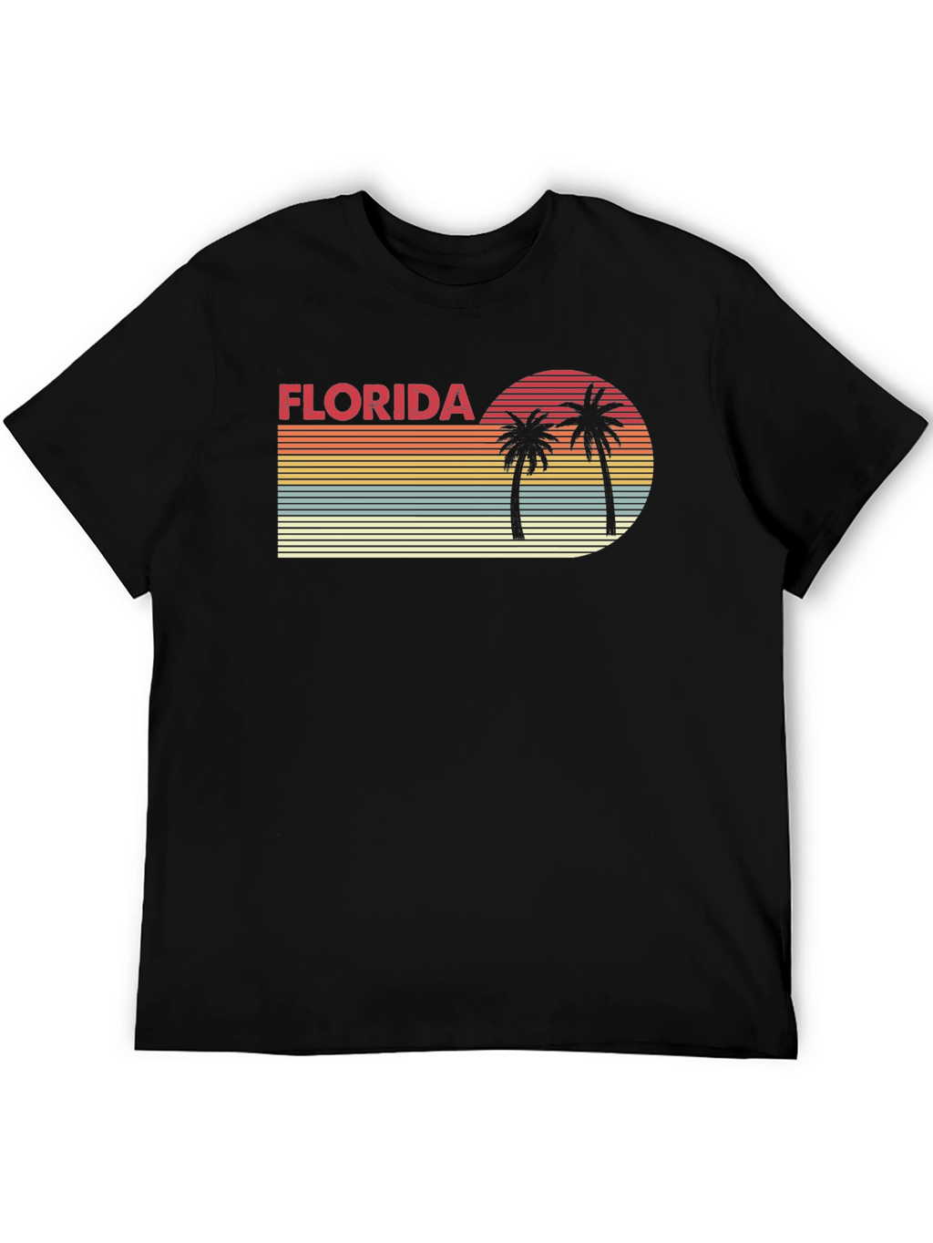 Retro Florida Palm Tree T-Shirt