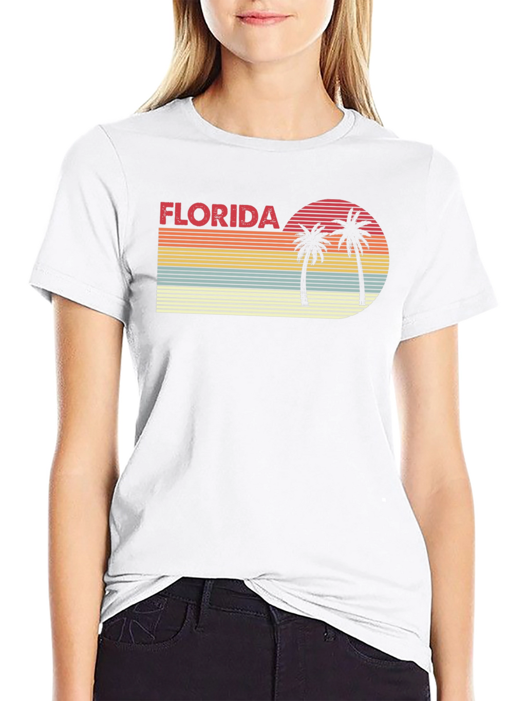 Retro Florida Palm Tree T-Shirt