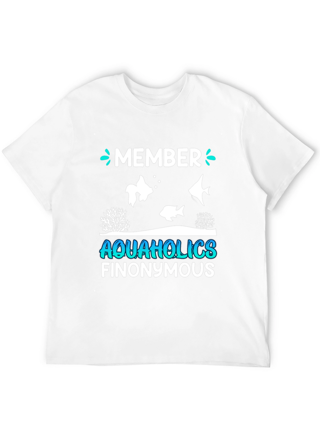 Aquaholics Finonymous Graphic Tee