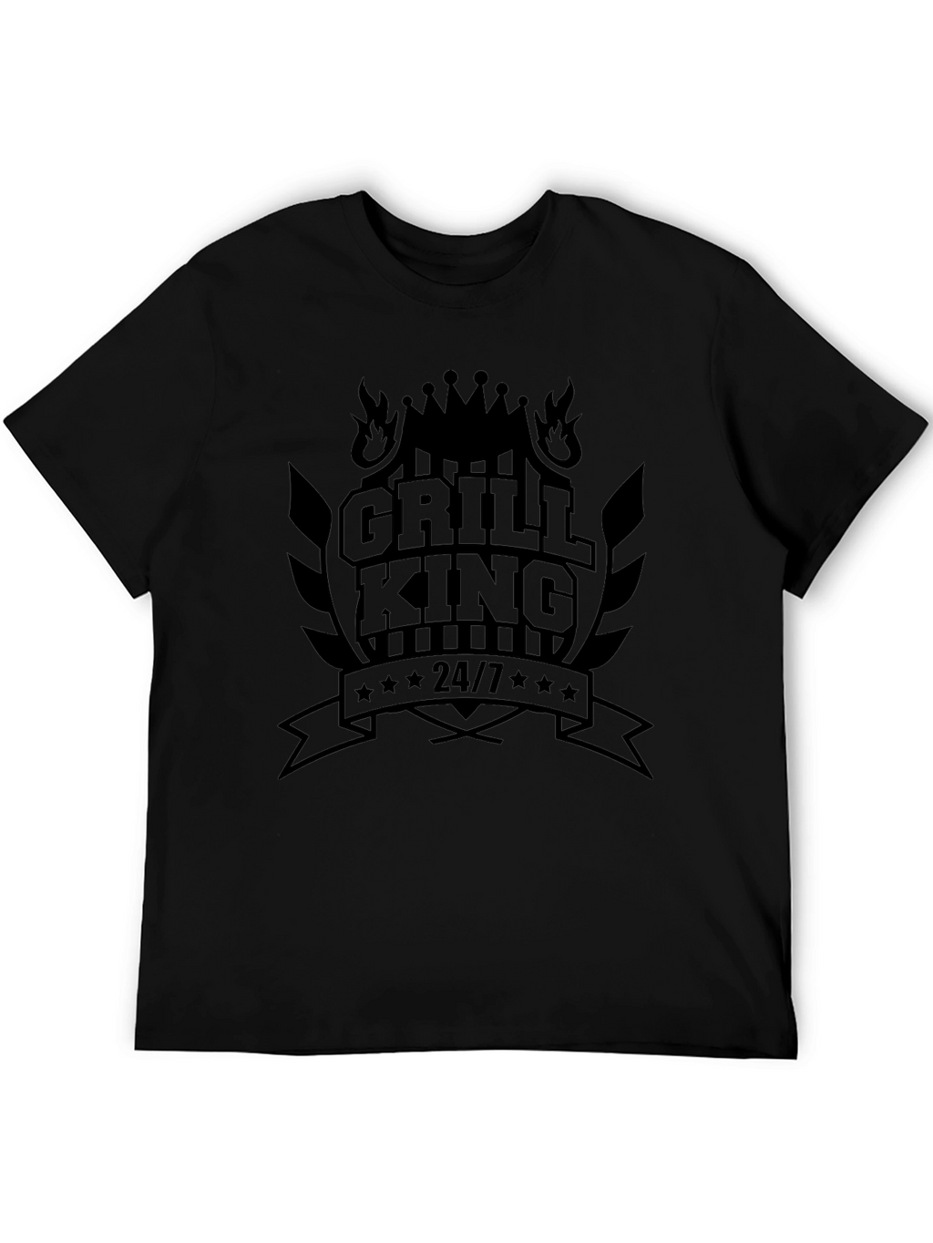 Grill King 24/7 Black T-Shirt