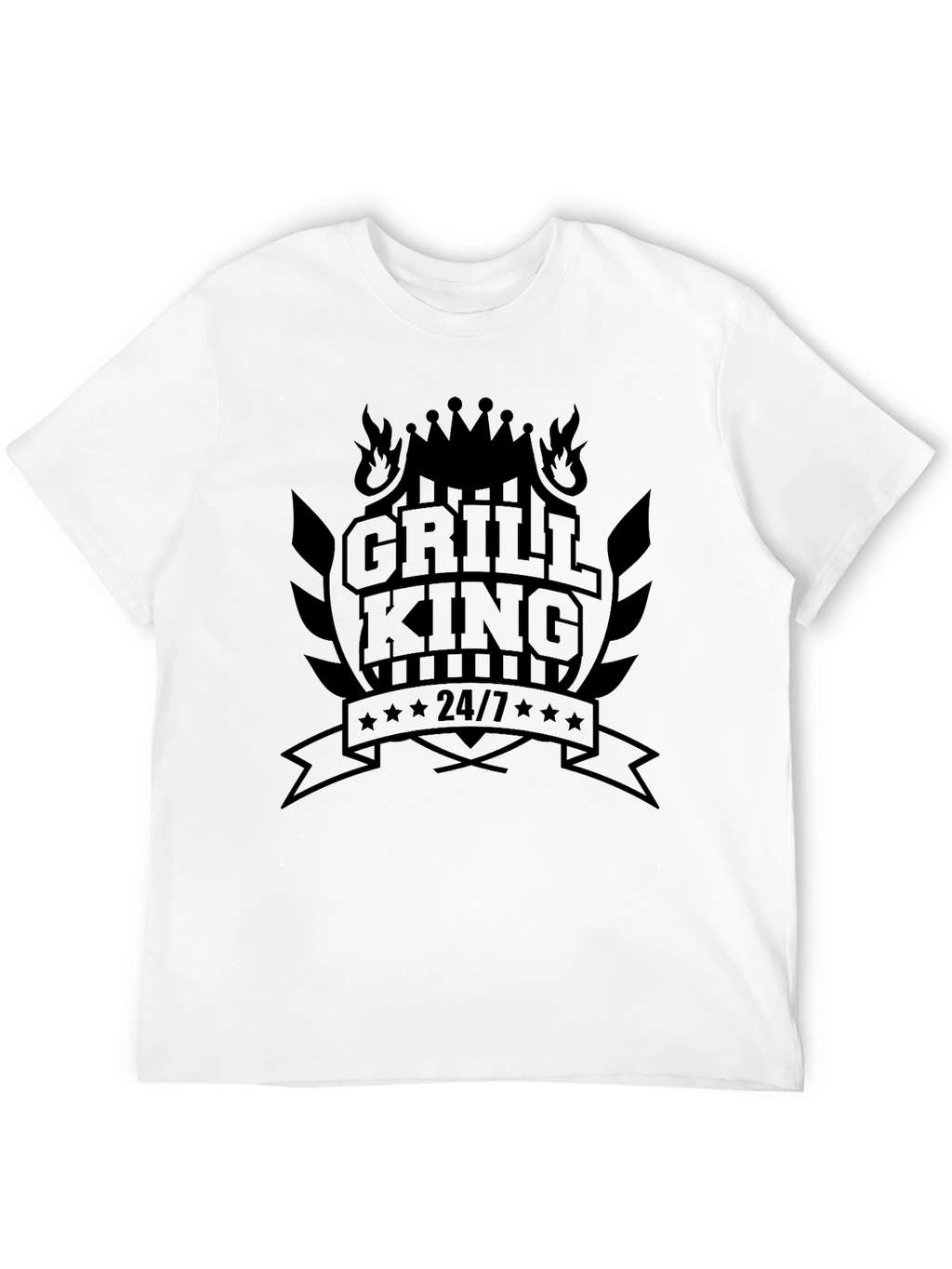 Grill King 24/7 Black T-Shirt