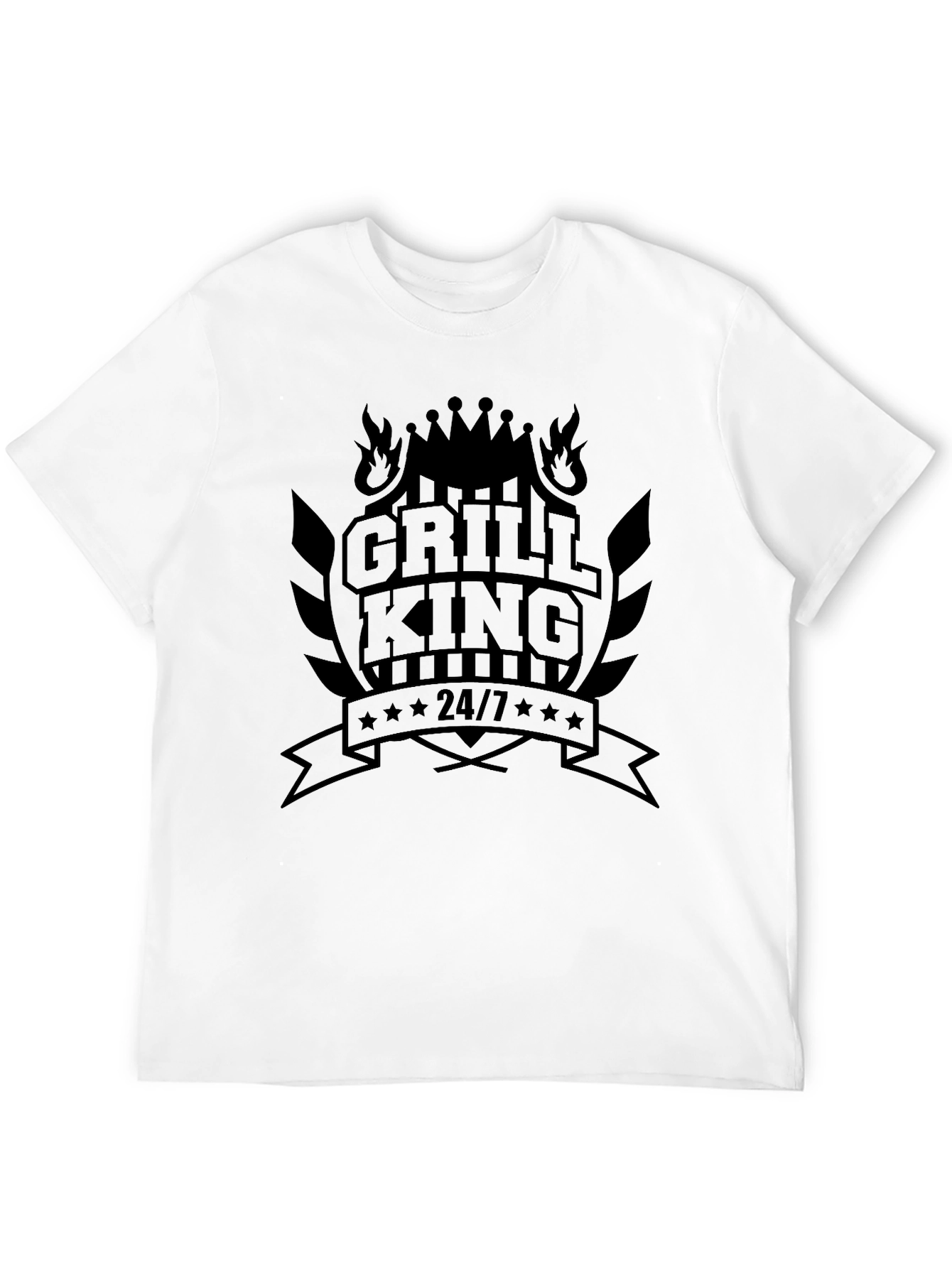 Grill King 24/7 Black T-Shirt