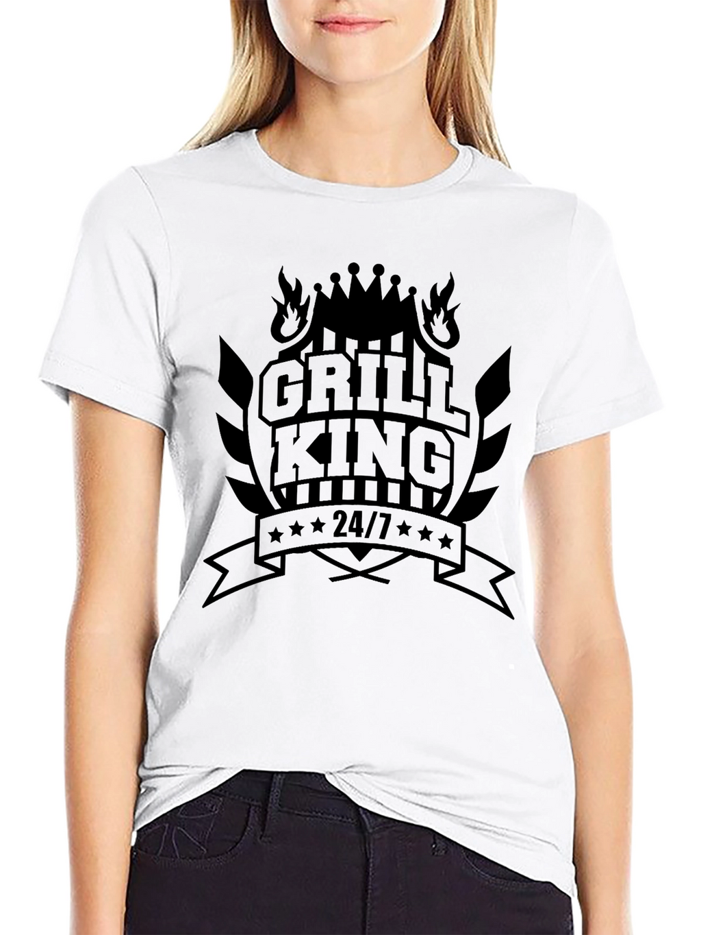 Grill King 24/7 Black T-Shirt