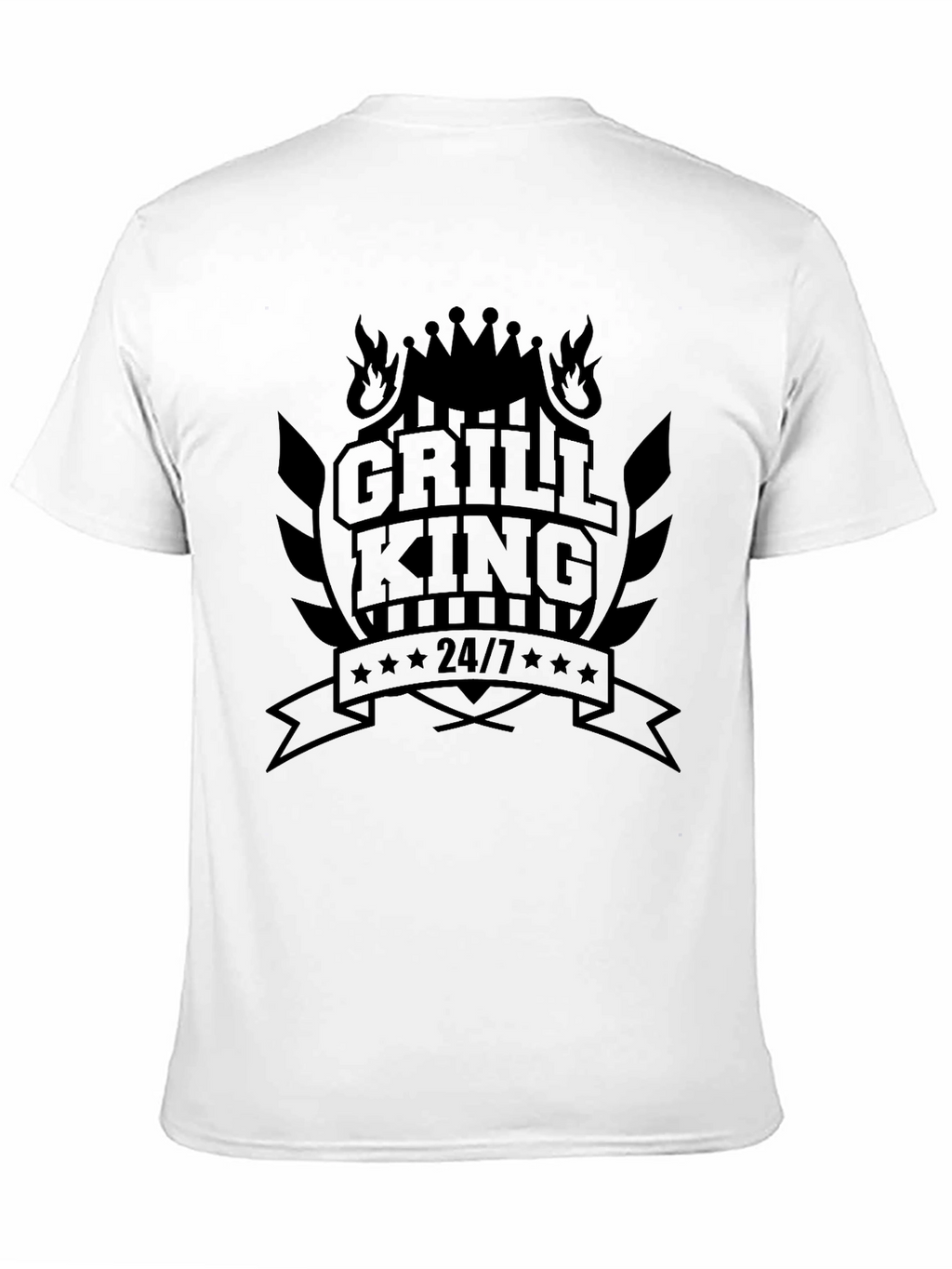 Grill King 24/7 Black T-Shirt