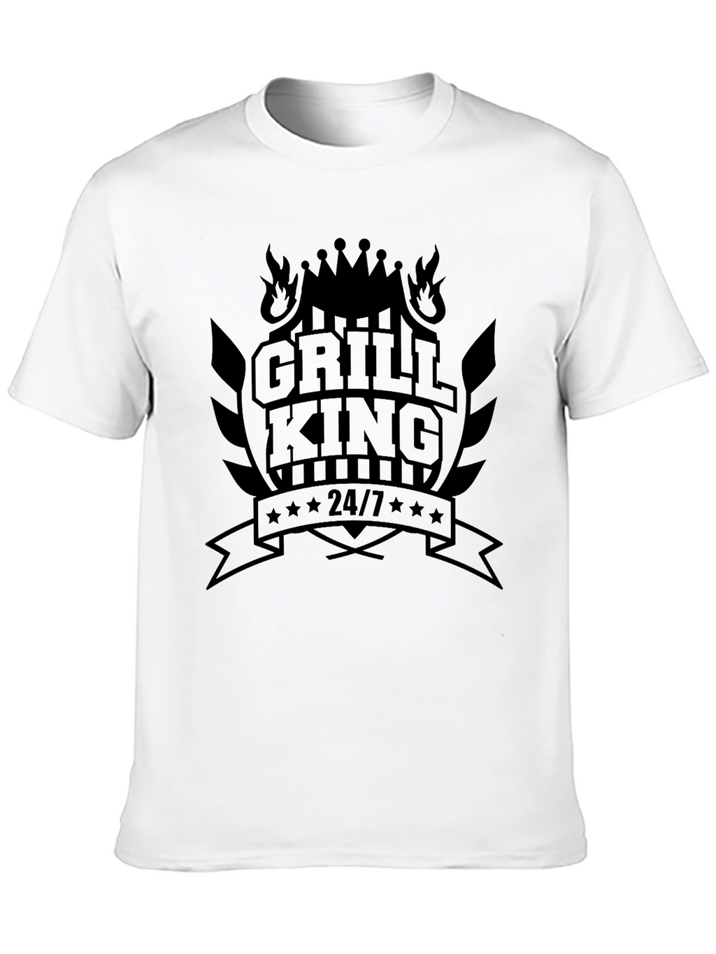 Grill King 24/7 Black T-Shirt