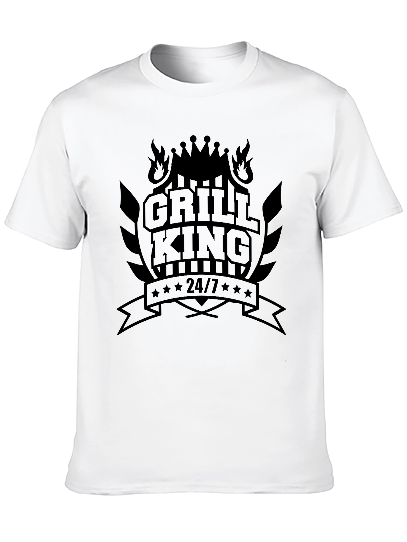 Grill King 24/7 Black T-Shirt