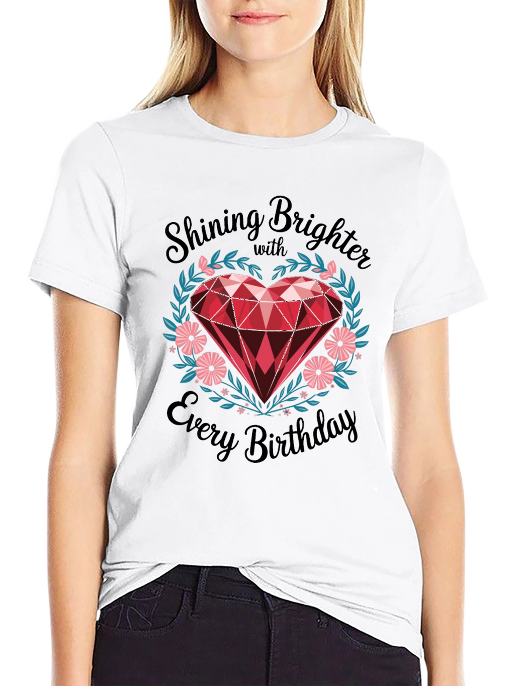 Shining Brighter Birthday Graphic Tee