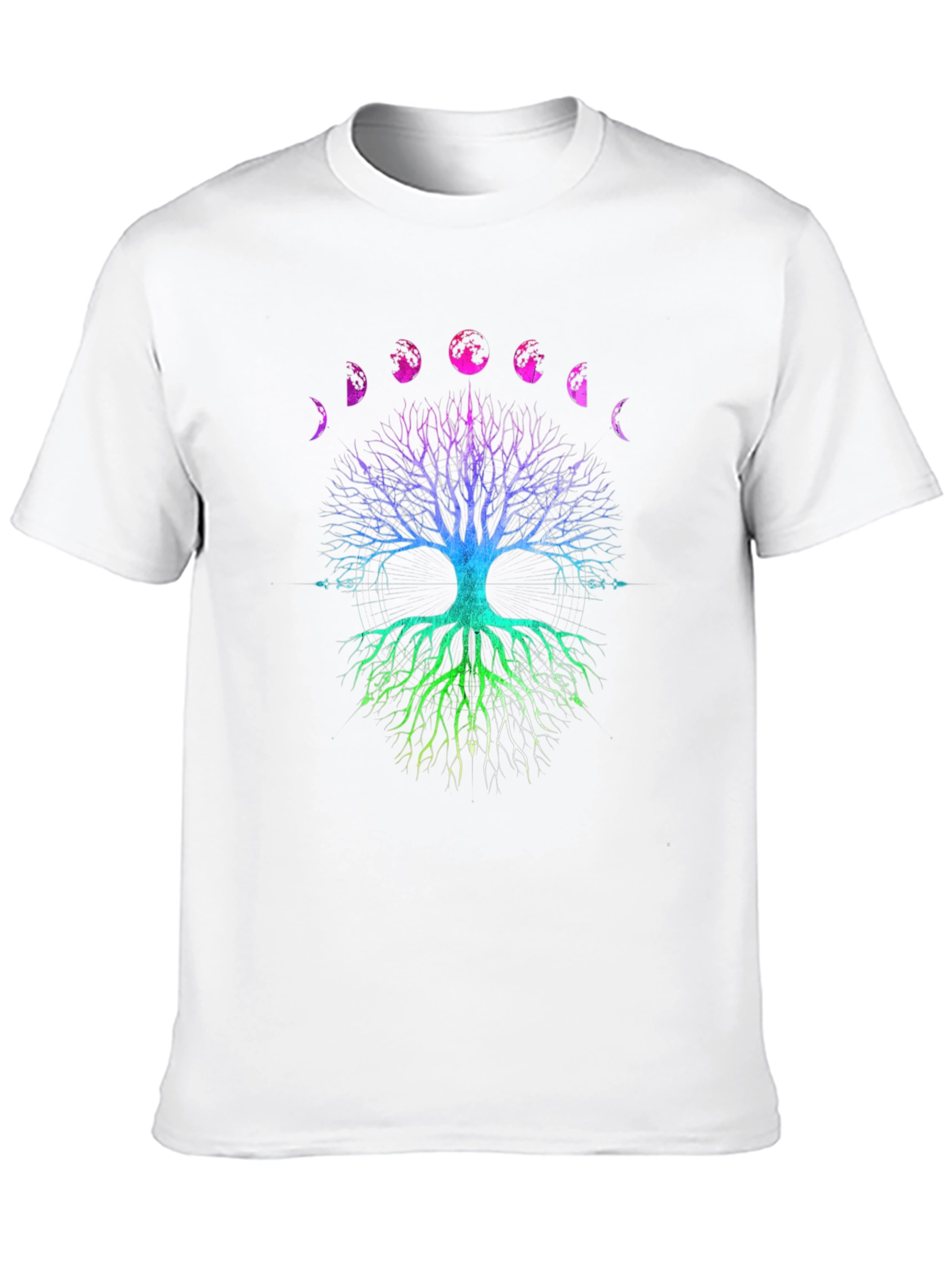 Tree of Life Moon Phases Graphic Tee