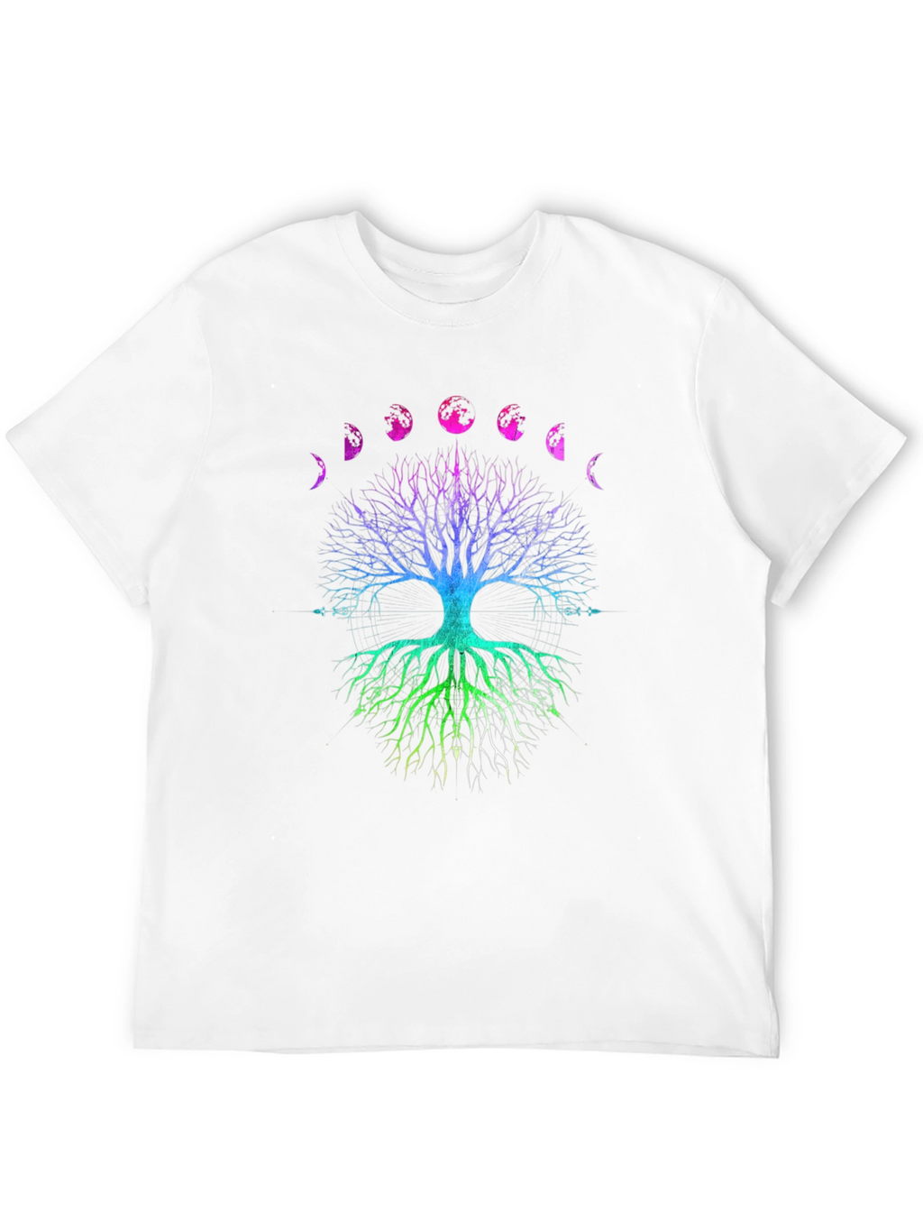 Tree of Life Moon Phases Graphic Tee