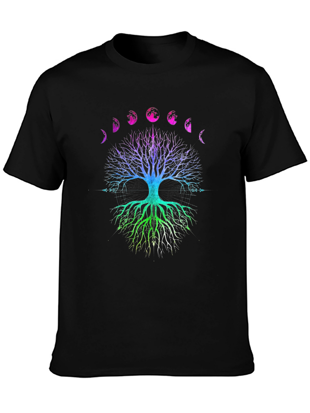 Tree of Life Moon Phases Graphic Tee
