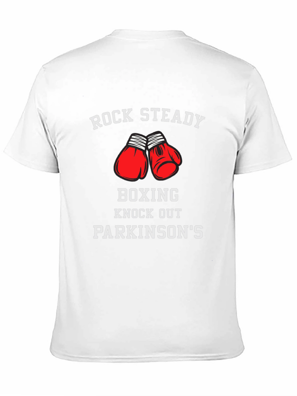 Rock Steady Boxing T-Shirt Parkinsons Knock Out