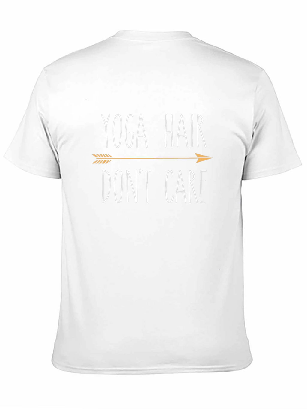 Yoga Hair Dont Care Black T-Shirt