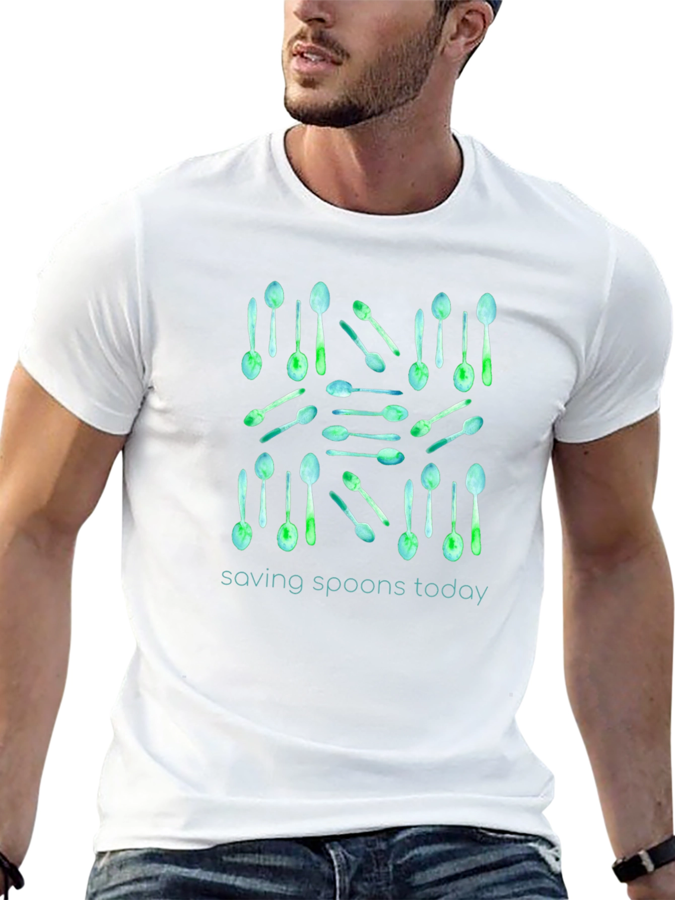 Saving Spoons Today Graphic Tee