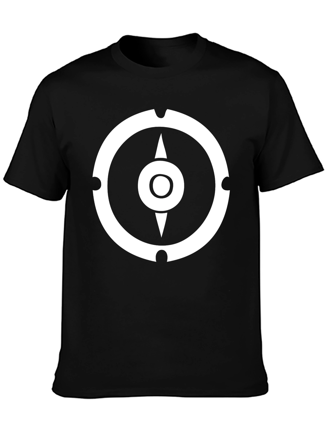 Compass Graphic T-Shirt - Black