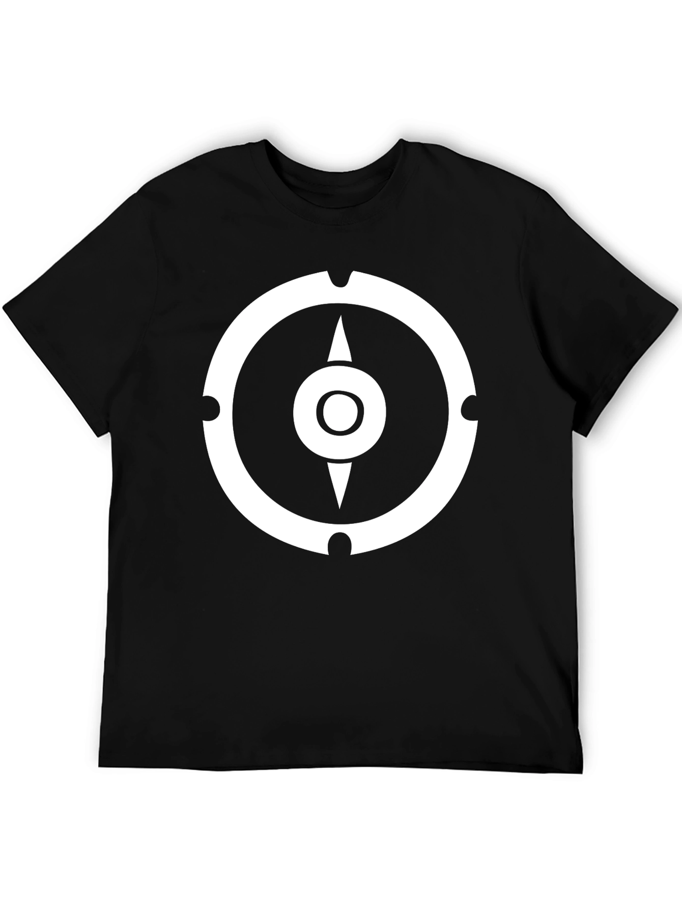 Compass Graphic T-Shirt - Black