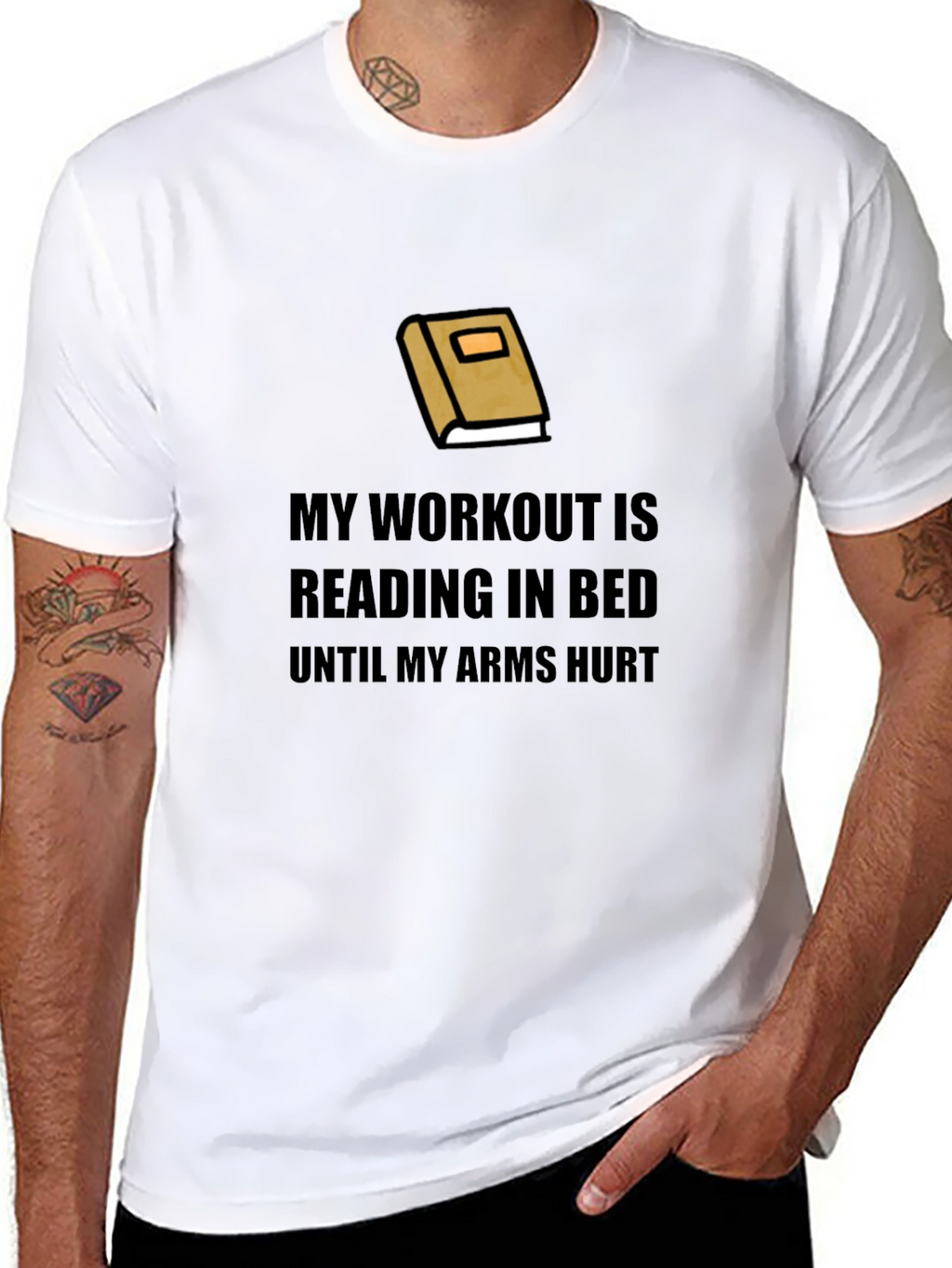 My Workout Reading In Bed T-Shirt