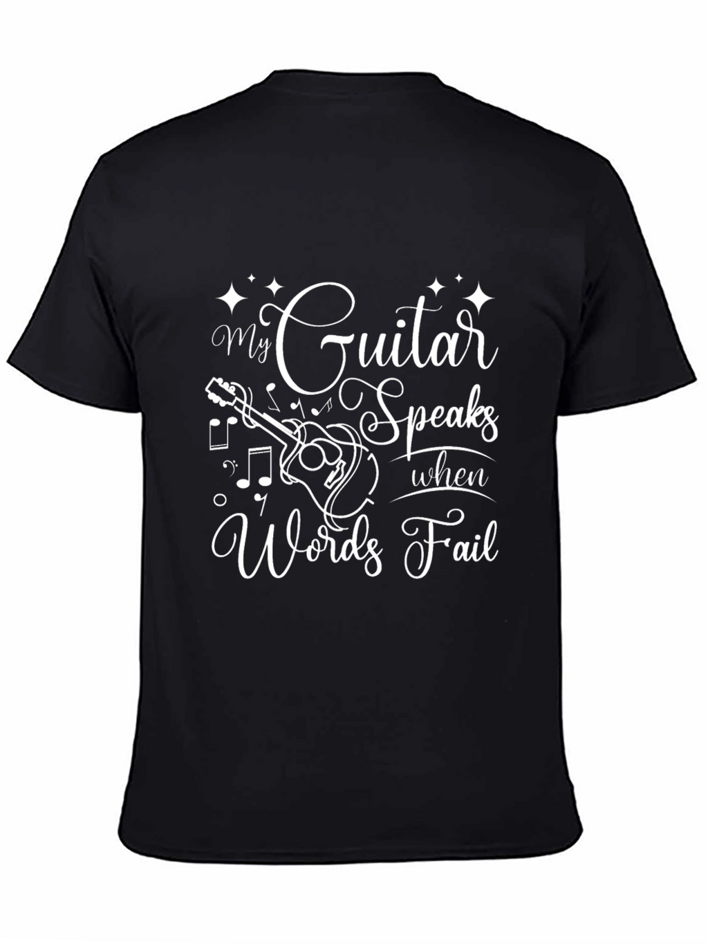 Guitar Speaks T-Shirt - Musician Apparel