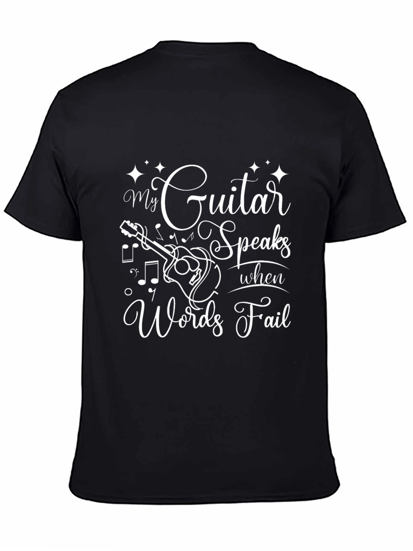 Guitar Speaks T-Shirt - Musician Apparel