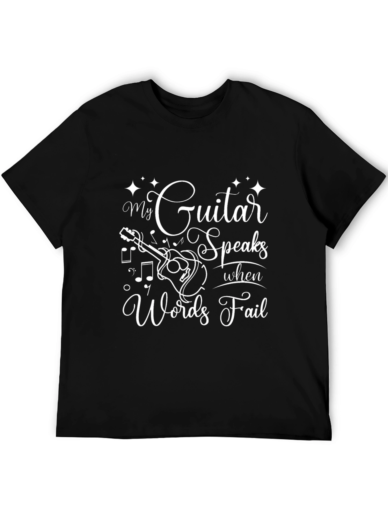 Guitar Speaks T-Shirt - Musician Apparel