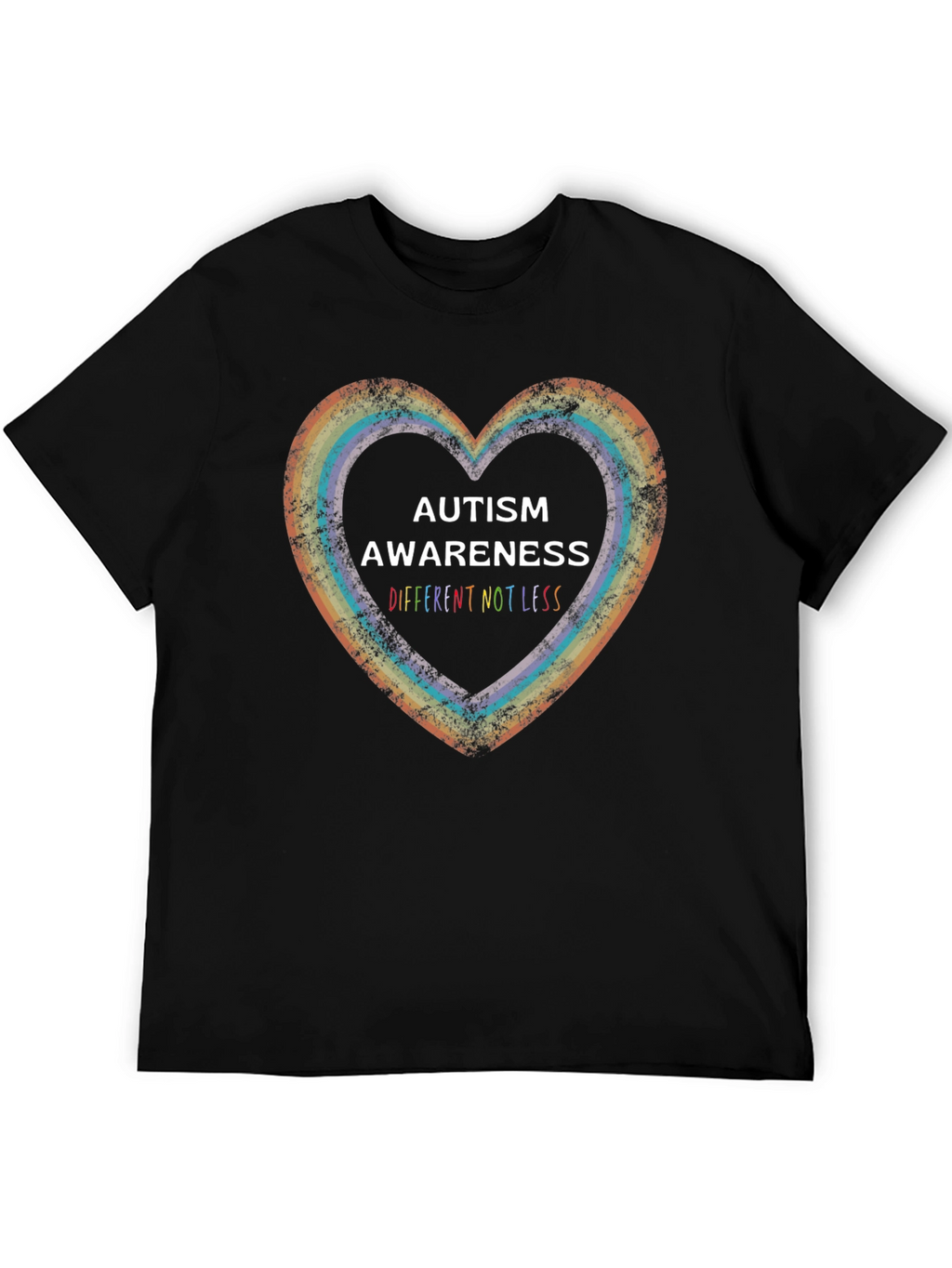 Autism Awareness Graphic Tee: Different Not Less