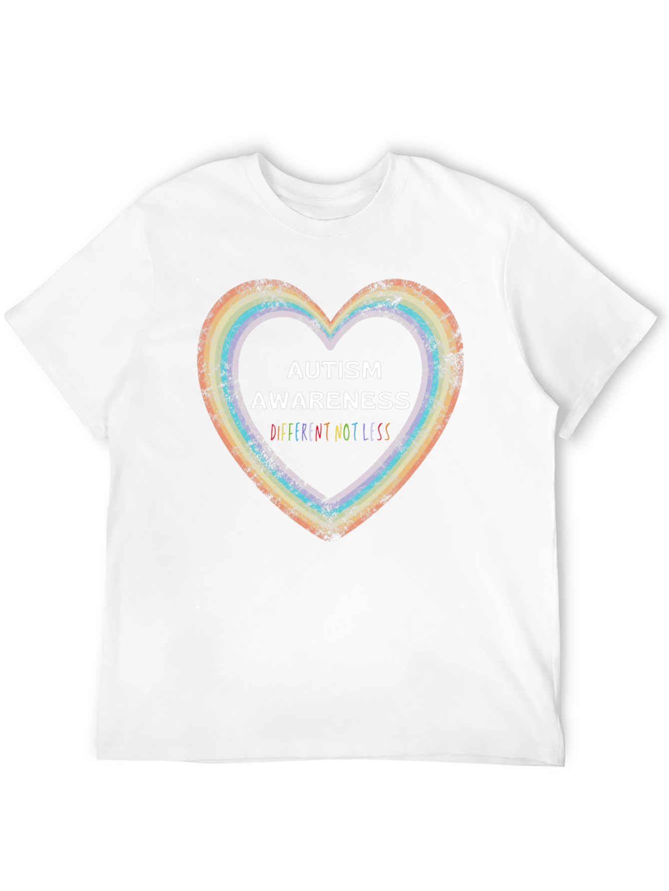 Autism Awareness Graphic Tee: Different Not Less