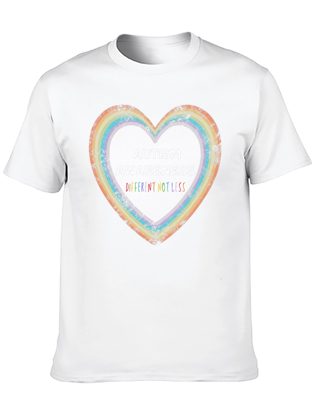 Autism Awareness Graphic Tee: Different Not Less