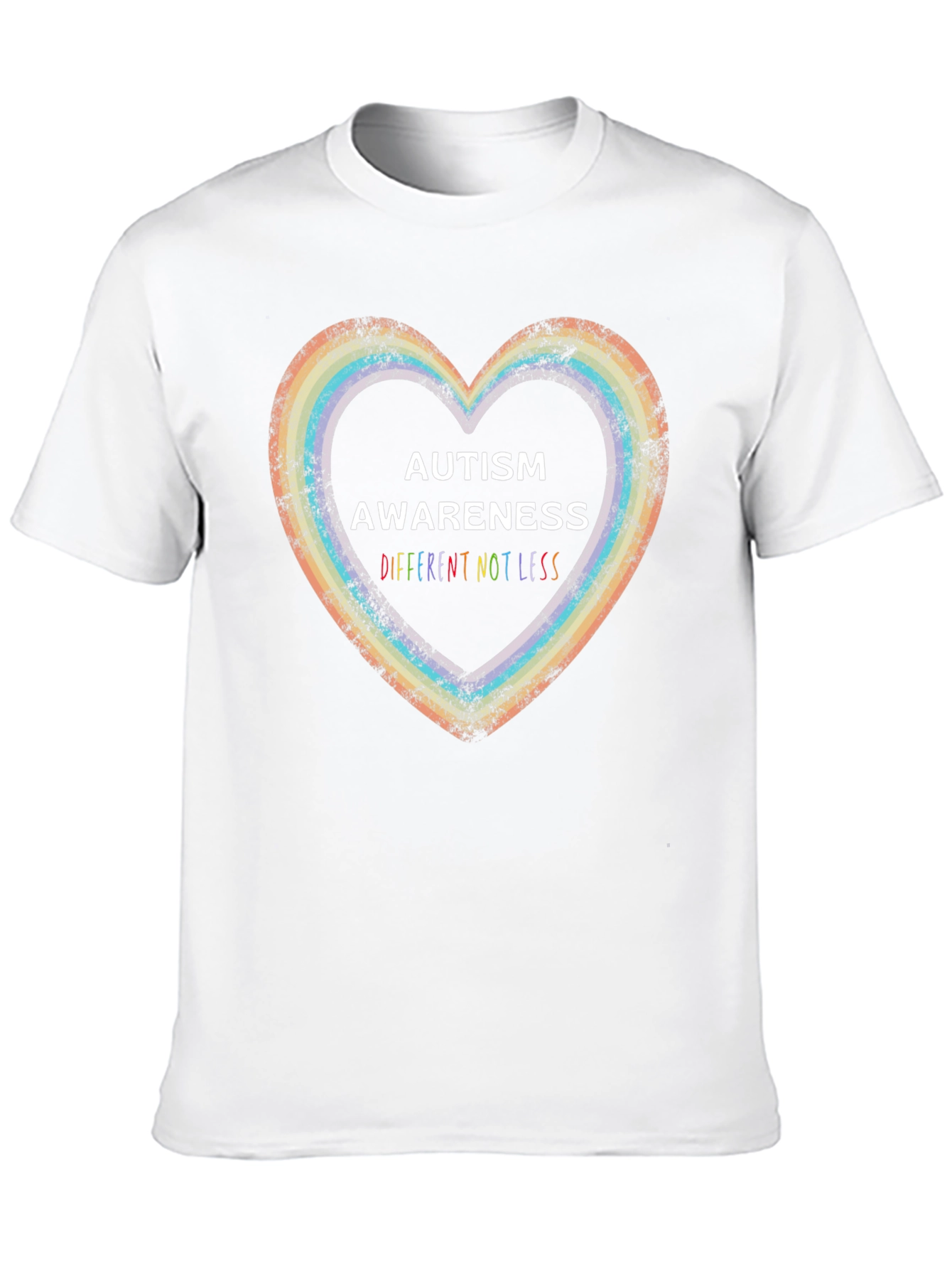 Autism Awareness Graphic Tee: Different Not Less
