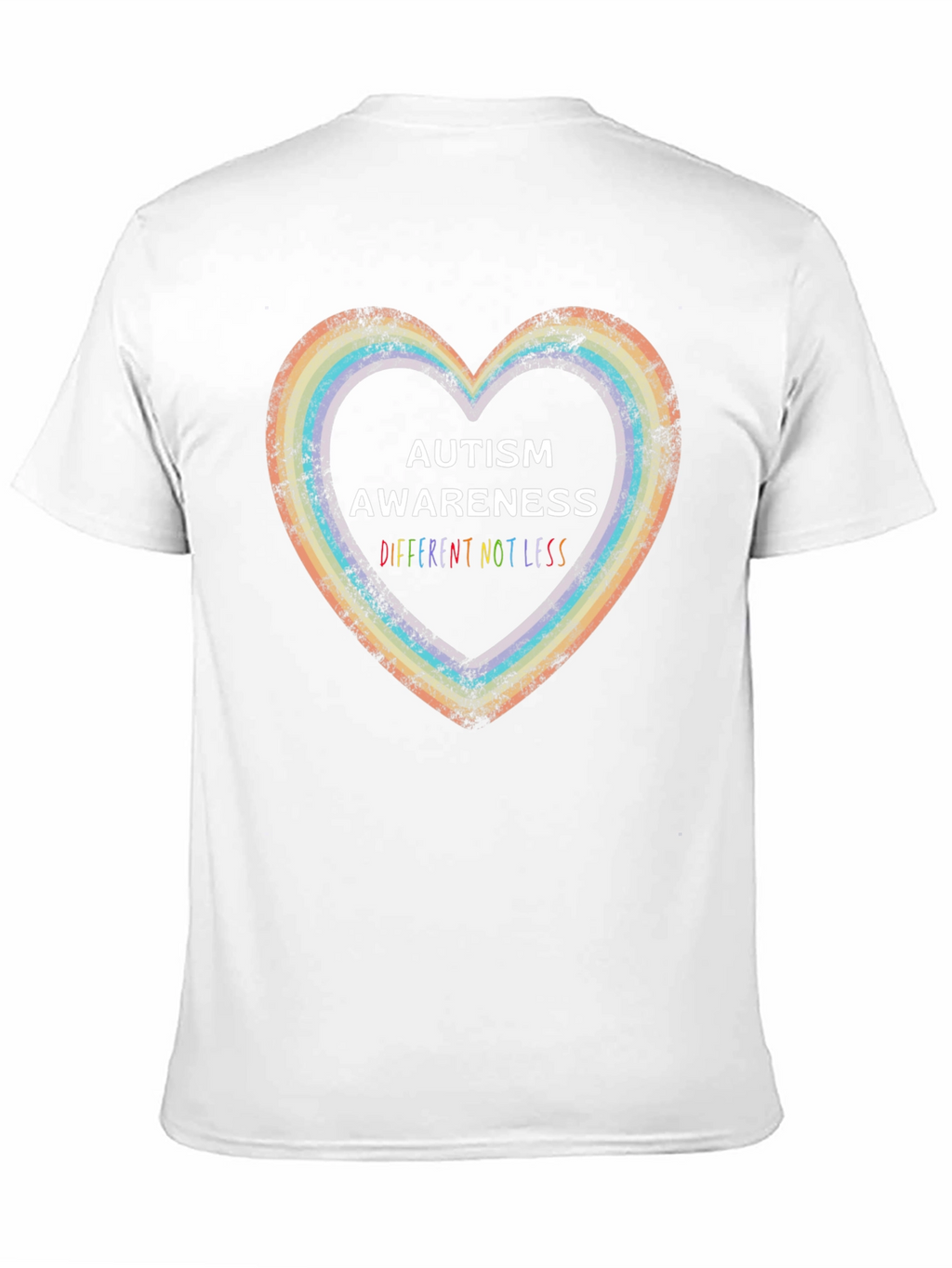 Autism Awareness Graphic Tee: Different Not Less