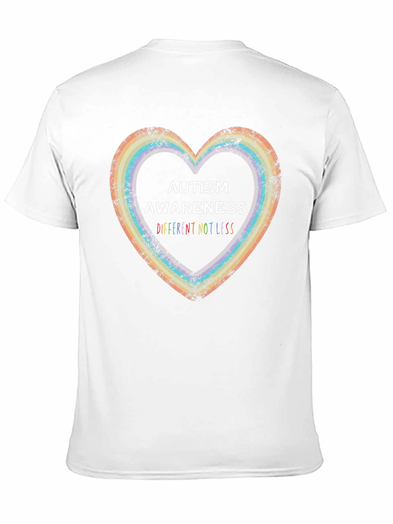 Autism Awareness Graphic Tee: Different Not Less