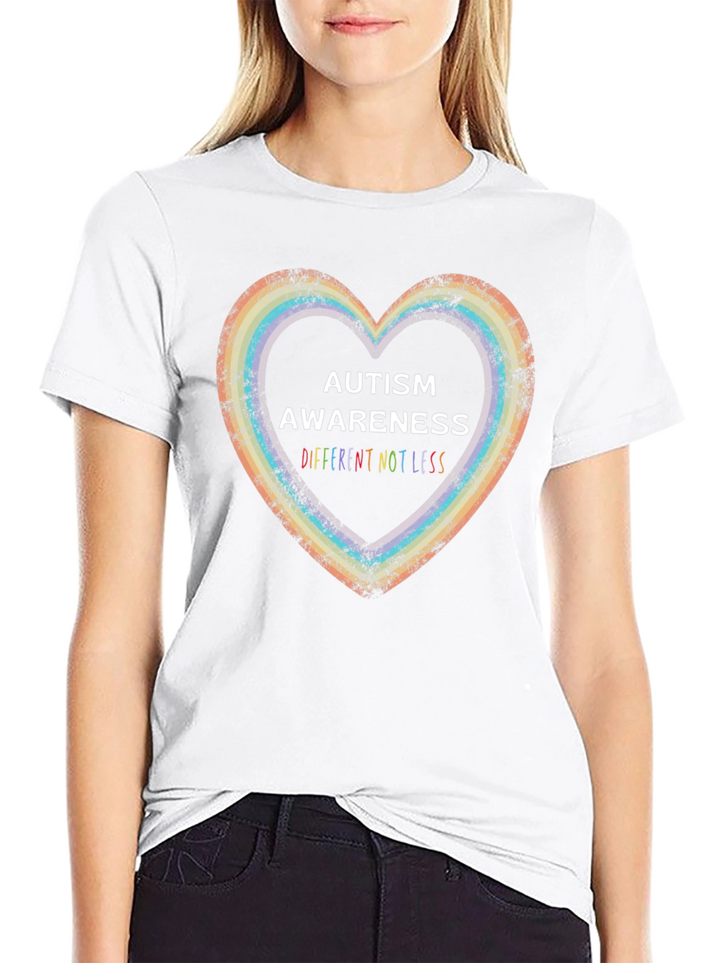 Autism Awareness Graphic Tee: Different Not Less