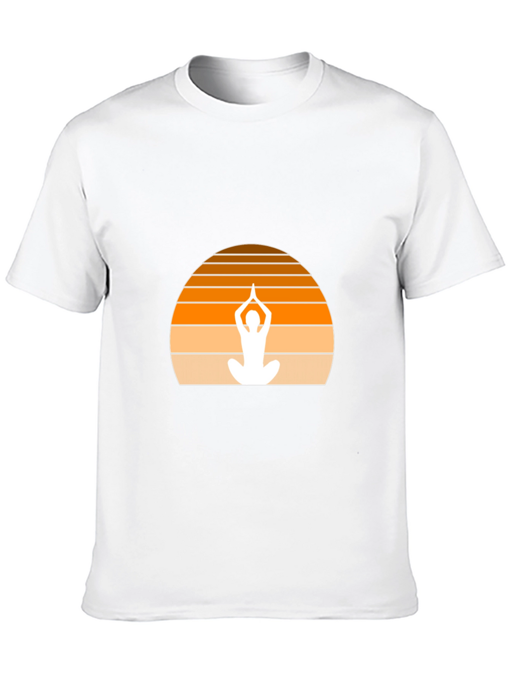 Sunset Yoga T-Shirt - Meditate in Style