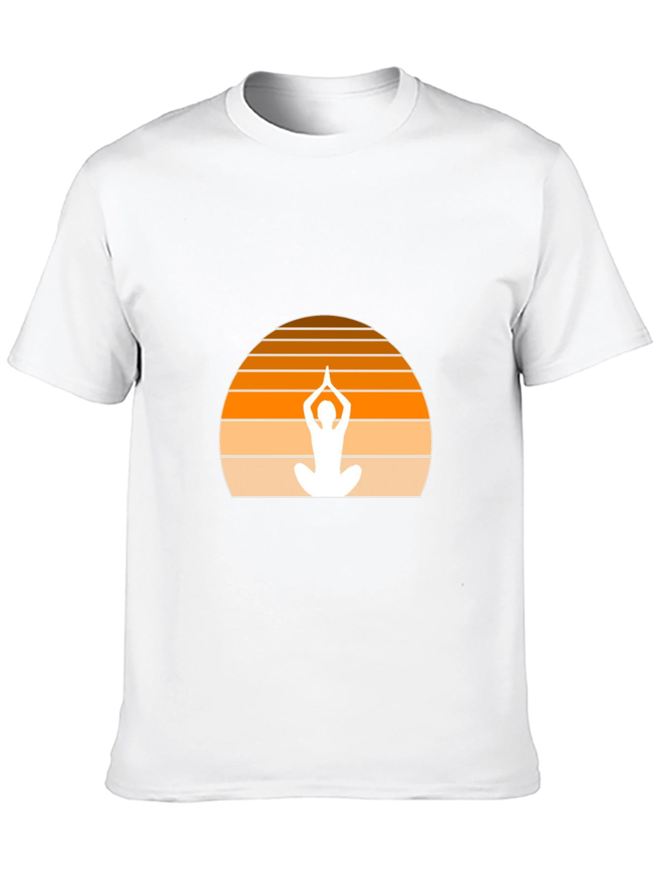 Sunset Yoga T-Shirt - Meditate in Style