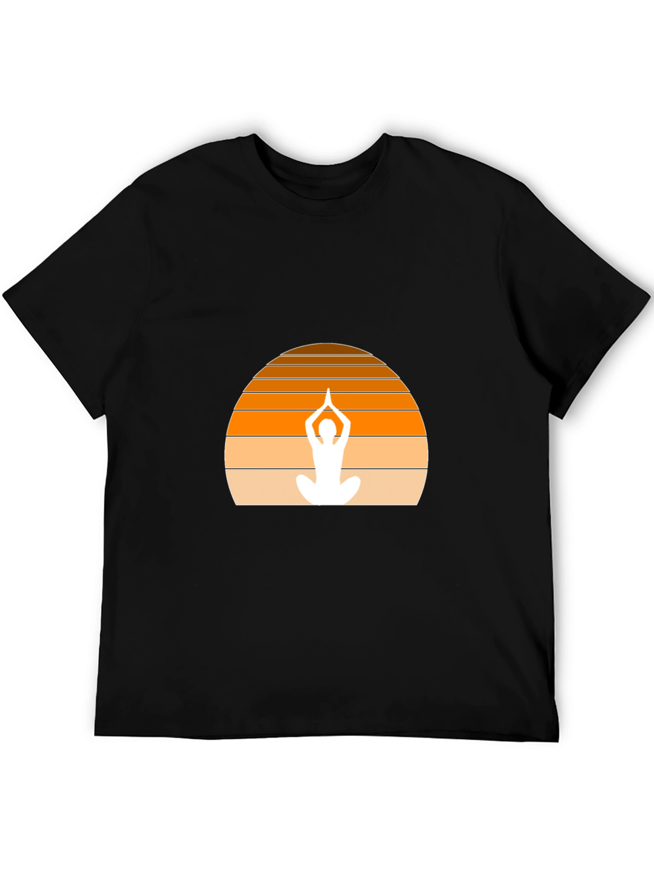 Sunset Yoga T-Shirt - Meditate in Style