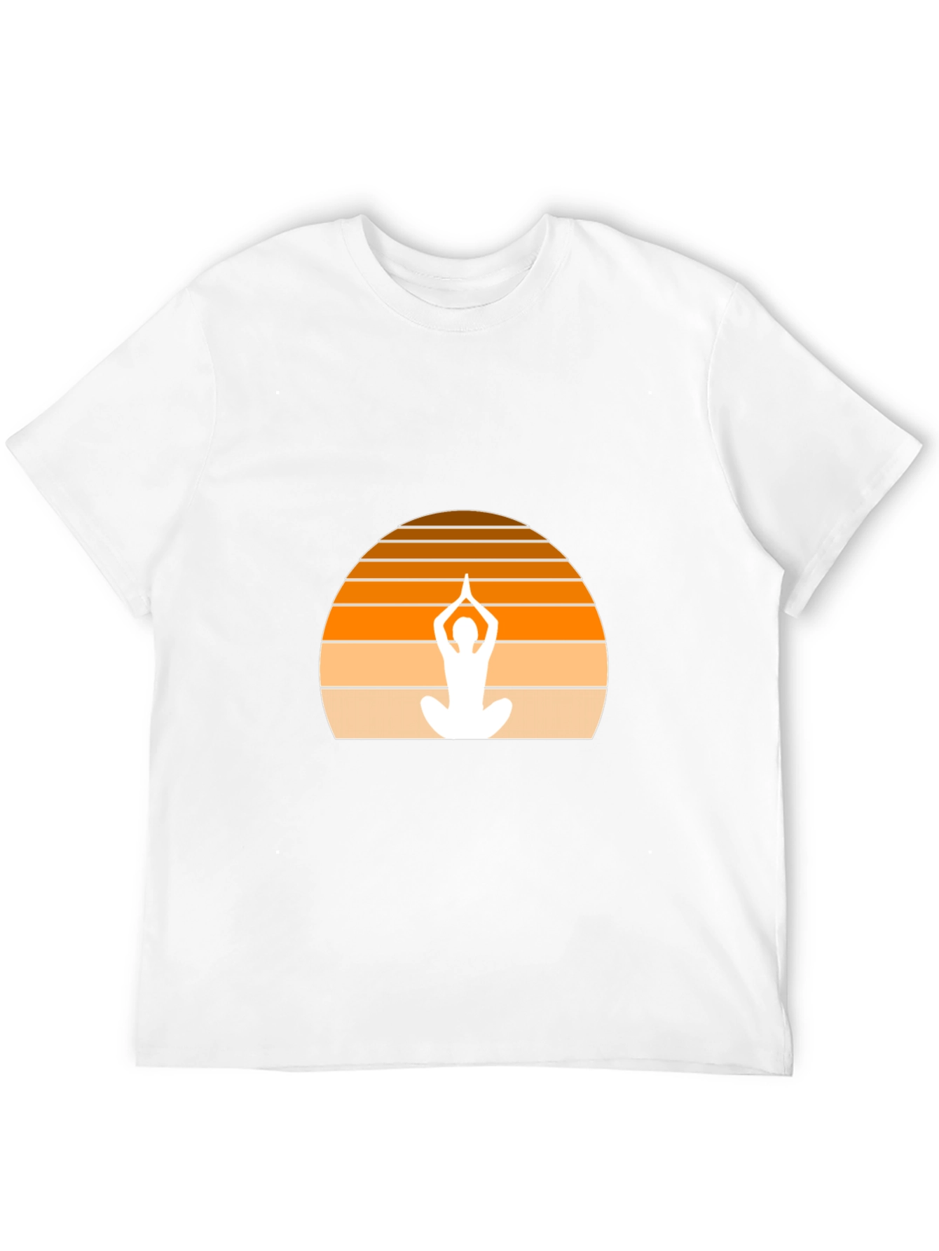 Sunset Yoga T-Shirt - Meditate in Style