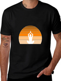 Sunset Yoga T-Shirt - Meditate in Style